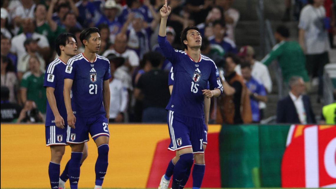 Japón goleó 4-0 a Túnez en el partido N° 1000 de la historia de los Mundiales