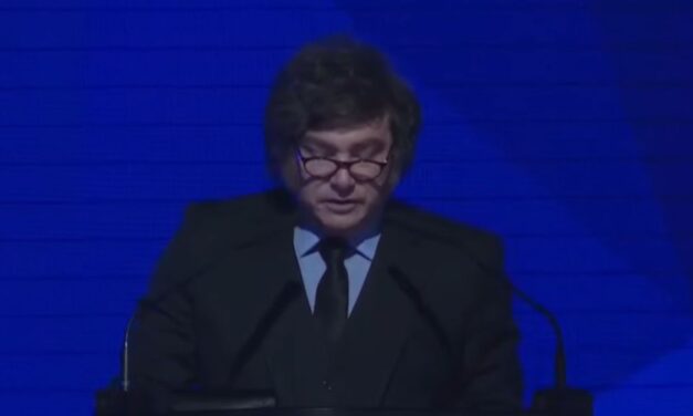 Javier Milei inauguró una conferencia de aliados de Israel en Puerto Madero