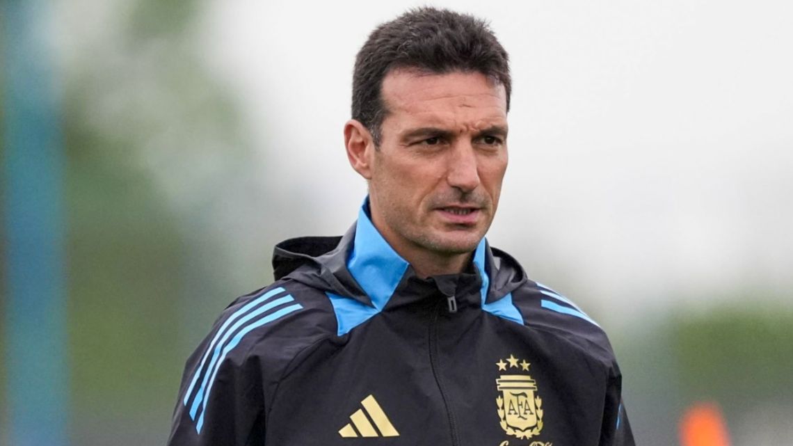 La sincera frase de Scaloni antes del debut en el Mundial: «Es muy difícil llegar al 100%»