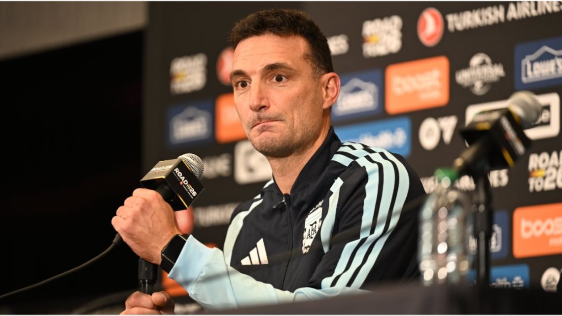 Scaloni analizó la goleada ante Islandia, palpitó el debut mundialista y dejó pistas sobre el reemplazante de Balerdi