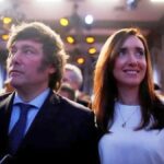 Javier Milei margina a Victoria Villarruel del Día de la Bandera y se muestra con Manuel Adorni