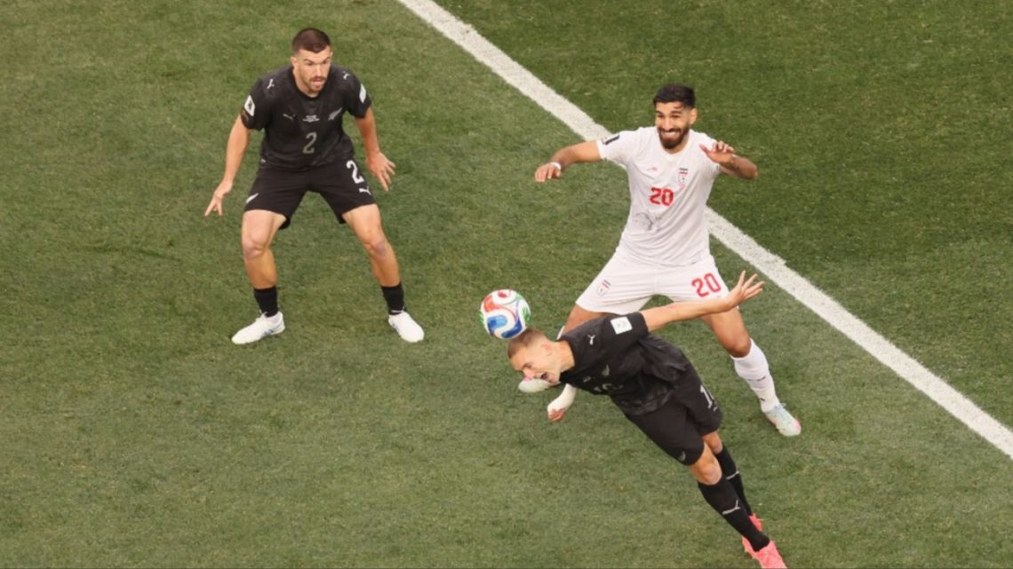 Mundial 2026: Nueva Zelanda, con Tim Payne, e Irán empataron un partidazo