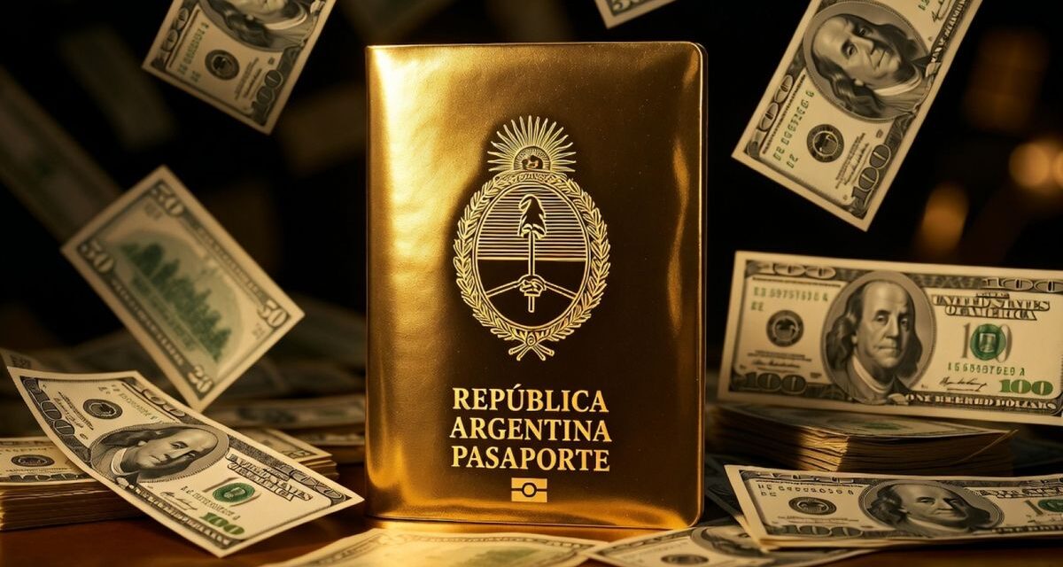 El Financial Times asegura que Javier Milei facilitaría la venta de pasaportes argentinos por u$s500.000