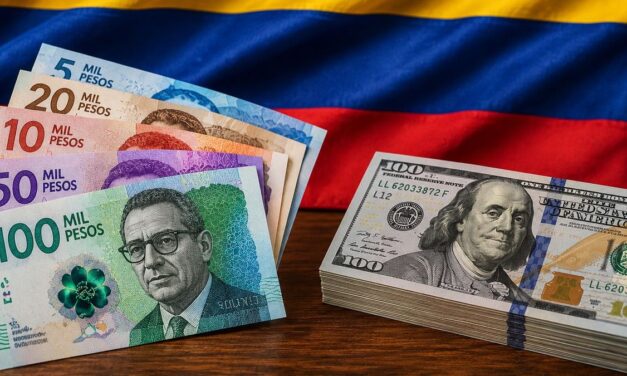 El peso colombiano se disparó tras la primera vuelta y el dólar cayó a mínimos de 2021
