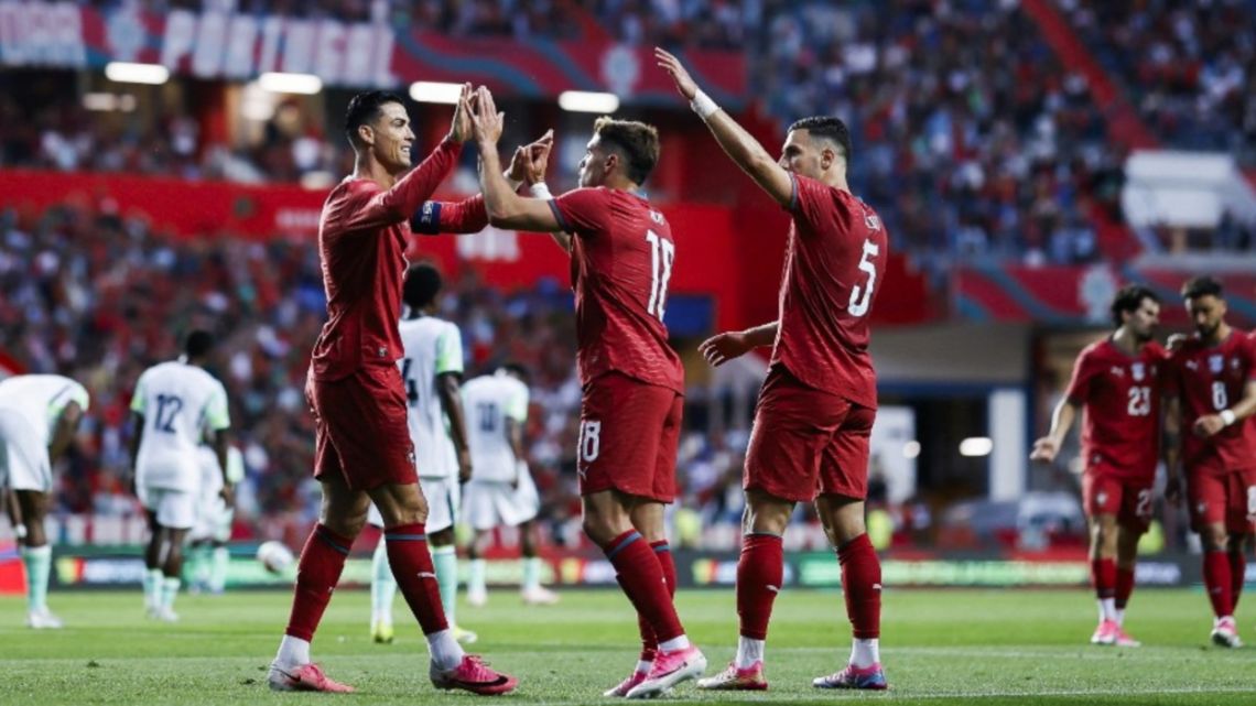 Portugal venció con lo justo a Nigeria en su último amistoso previo al Mundial