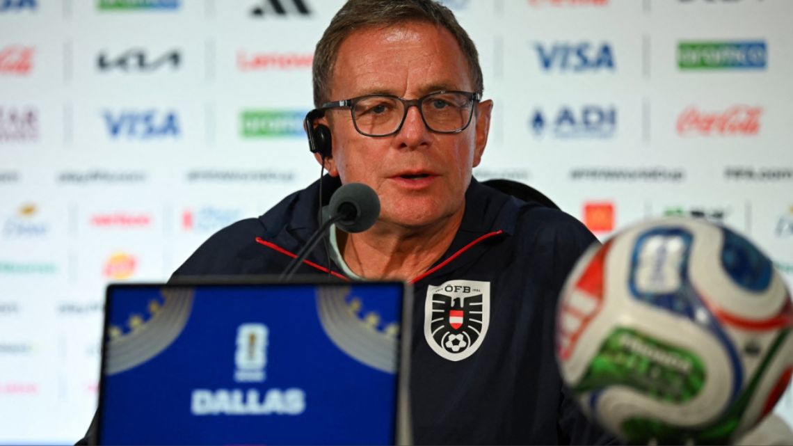Ralf Rangnick se rindió ante la Selección Argentina: «No encontré ninguna debilidad»