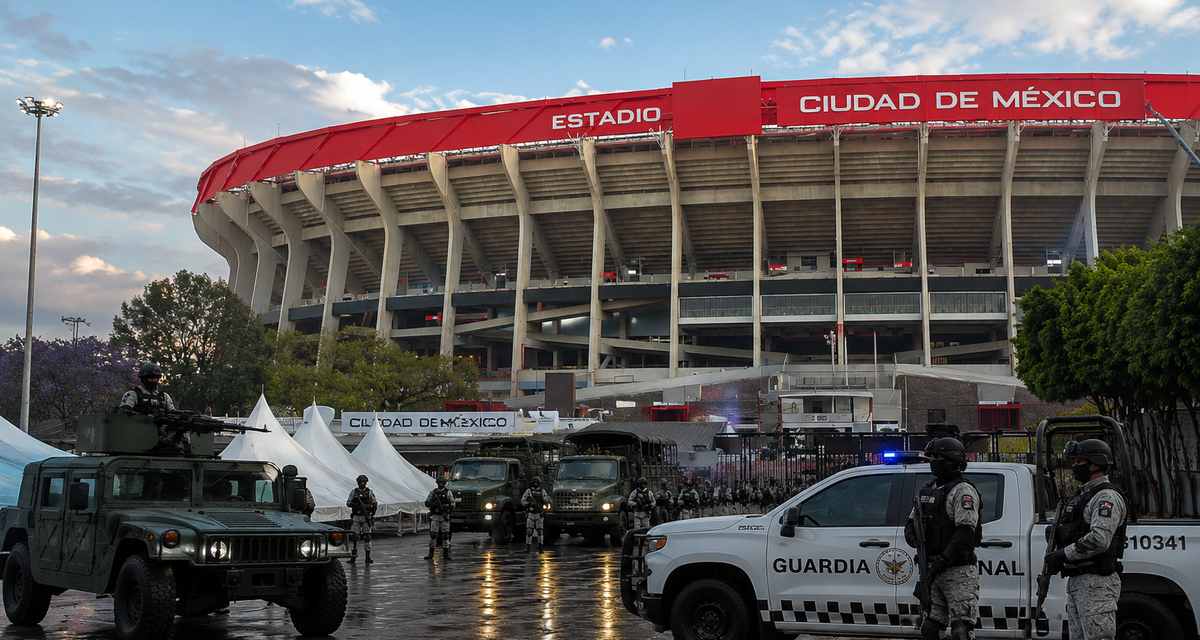 Blindaje de sedes, 100,000 efectivos, 33 megadrones y 24 aviones especiales para cuidar jugadores, aficionados y población local