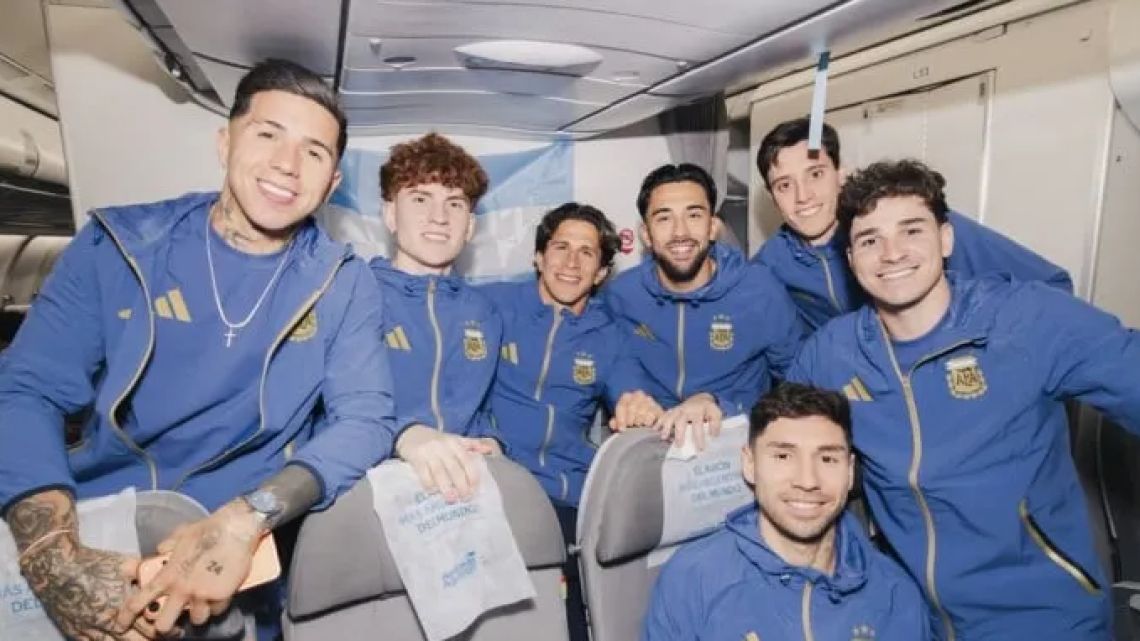 Mundial 2026: La Selección Argentina llegó a Estados Unidos para iniciar la concentración