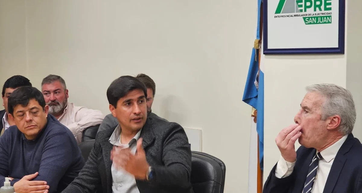 Calingasta respaldó al EPRE en el debate por la energía para el desarrollo minero