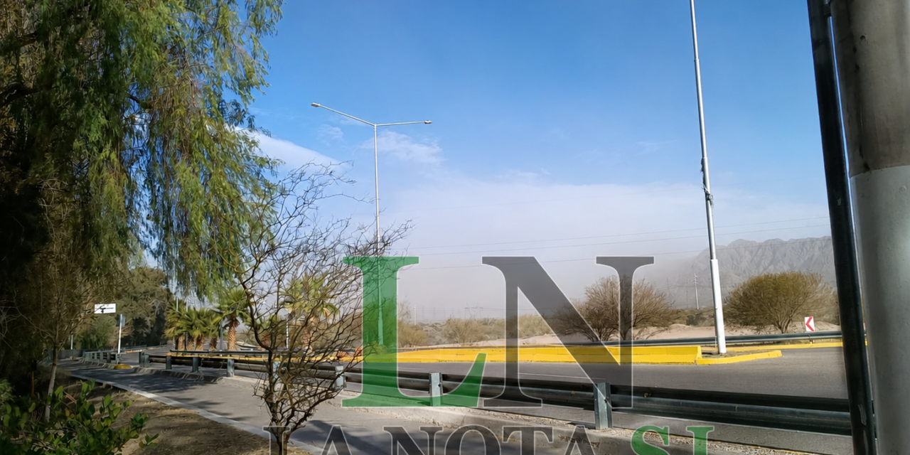 Comenzaron a sentirse las primeras ráfagas de viento en Ullum y Zonda