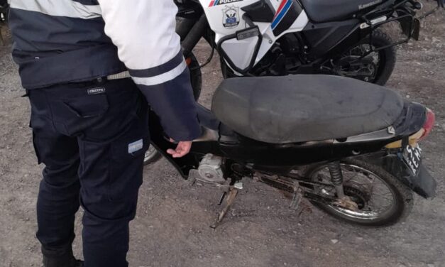 Lo frenaron en un control y descubrieron que llevaba un motor robado