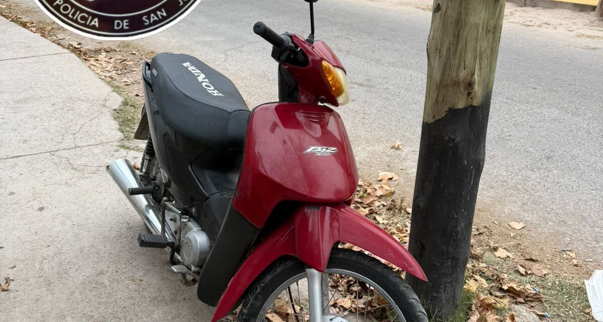 Intentó robar una moto en pleno centro, fue perseguido por el dueño y terminó detenido