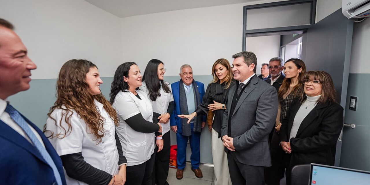 Orrego inauguró la ampliación del CAPS Búbica y ya son 22 los centros de salud intervenidos por la gestión
