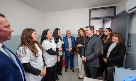 Orrego inauguró la ampliación del CAPS Búbica y ya son 22 los centros de salud intervenidos por la gestión
