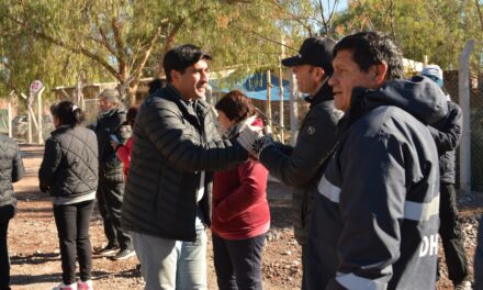 Calingasta inauguró nuevas canchas de tejo y definió a sus representantes para los Juegos Evita