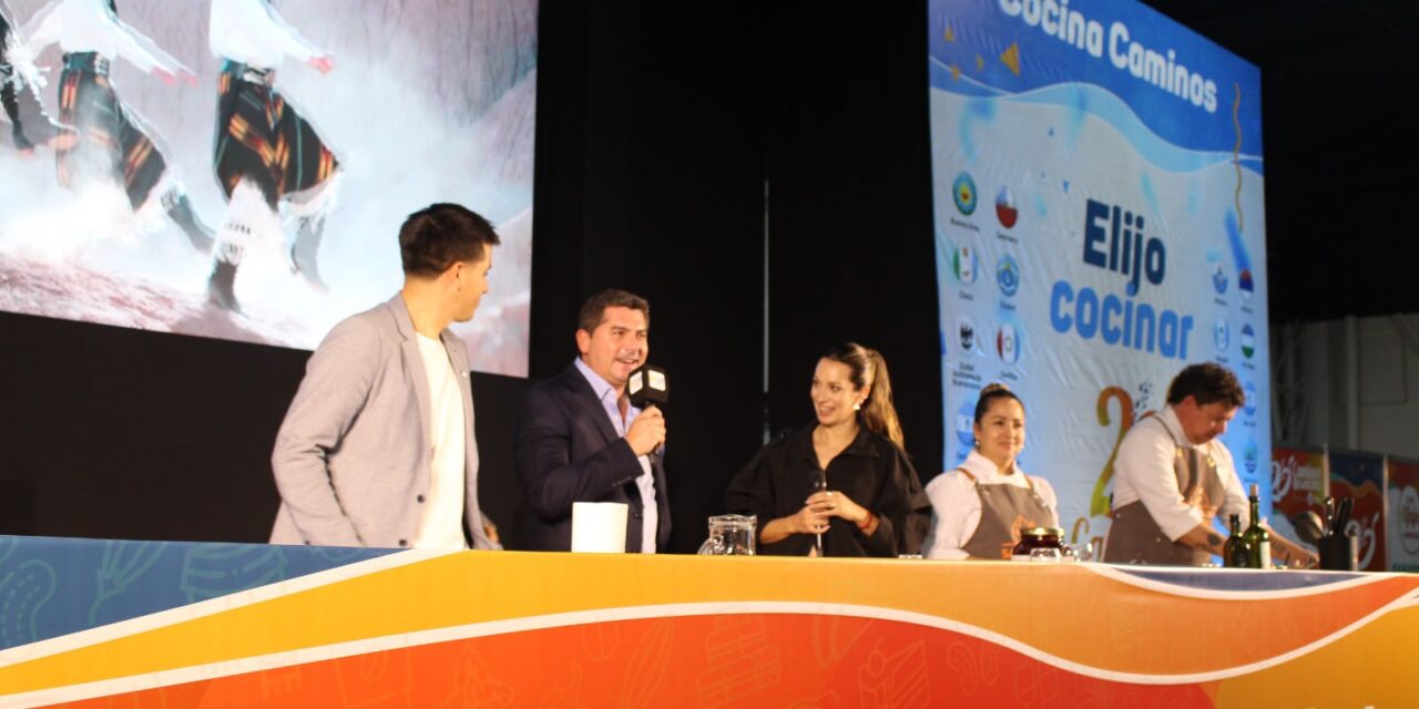 Orrego llevó los sabores de San Juan a una de las ferias gastronómicas más importantes del país