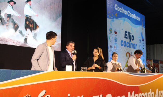 Orrego llevó los sabores de San Juan a una de las ferias gastronómicas más importantes del país