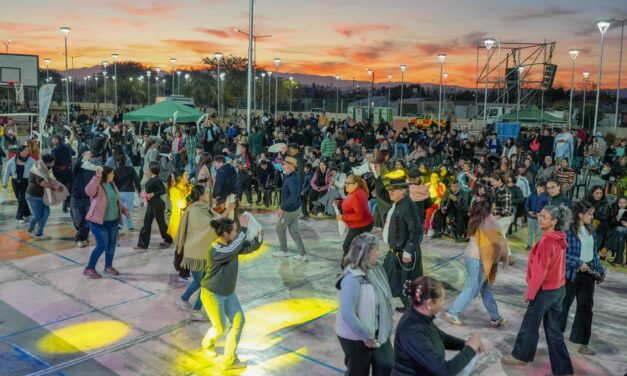 Bruno Arias reunió a una multitud en Chimbas