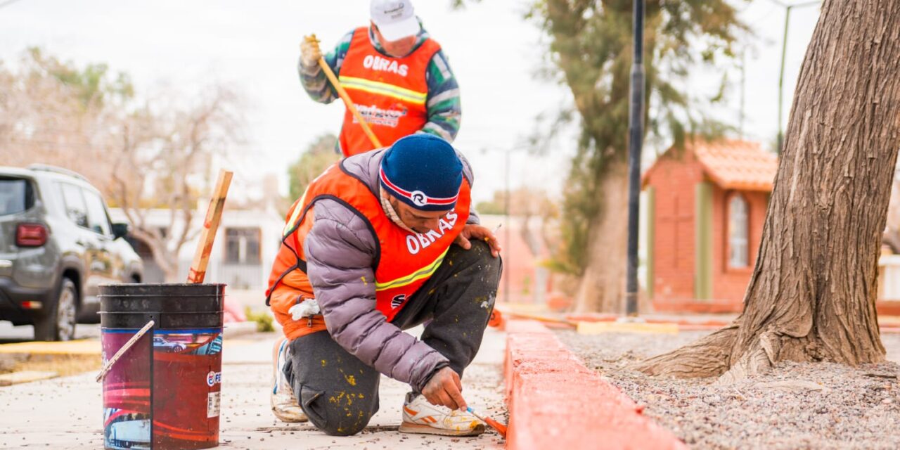 Rivadavia avanza con un ambicioso plan de pintura para transformar sus barrios