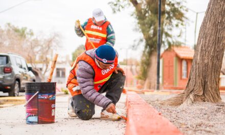 Rivadavia avanza con un ambicioso plan de pintura para transformar sus barrios