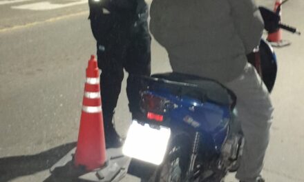 Secuestran en Sarmiento una moto con pedido de captura desde 2014