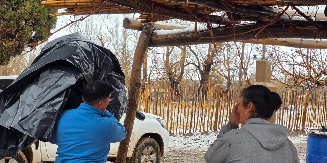 El temporal golpea a Calingasta y el municipio ya asistió a más de 250 familias