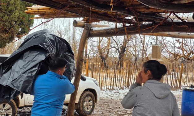 El temporal golpea a Calingasta y el municipio ya asistió a más de 250 familias