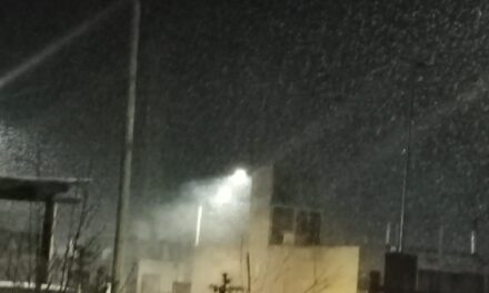 La nieve se intensifica en el norte de Calingasta y ya alcanza a tres localidades
