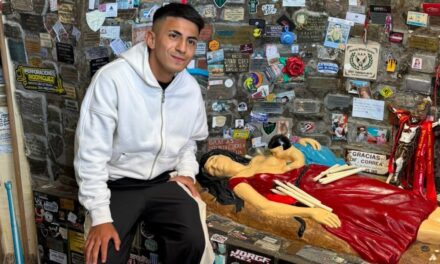 De San Expedito a la Difunta Correa: Thiago Almada completó su recorrido de fe en San Juan