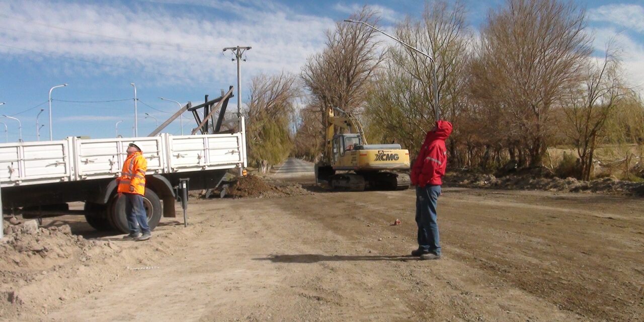 Avanzan obras clave sobre la Ruta 150 para reforzar la seguridad vial en Rodeo