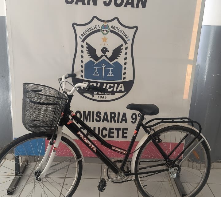 Tres ladrones escapaban con una bicicleta robada, pero la abandonaron al verse rodeados por la Policía