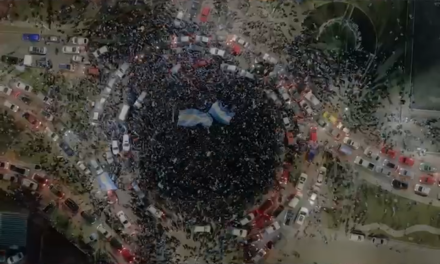 El fin del mundo también festeja: Río Grande celebra la heroica victoria argentina ante Inglaterra