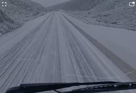 Ola polar: alertan por hielo, aguanieve y neblina en rutas de San Juan