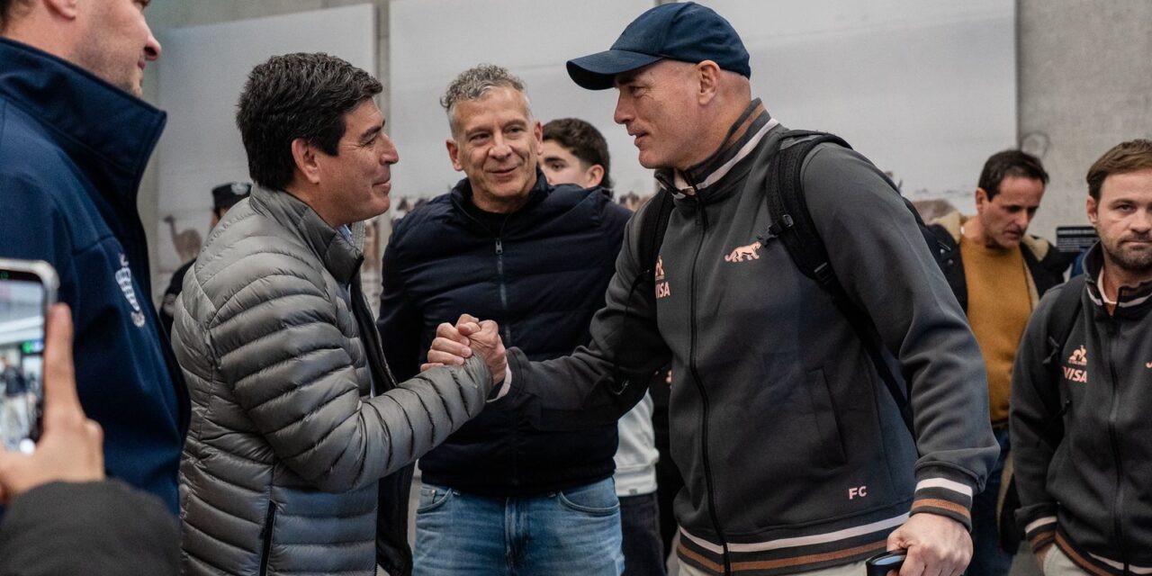 Los Pumas ya están en San Juan para el duelo internacional ante Gales