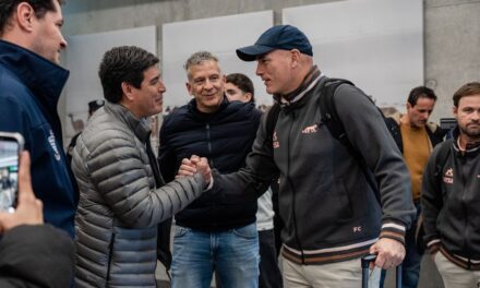 Los Pumas ya están en San Juan para el duelo internacional ante Gales