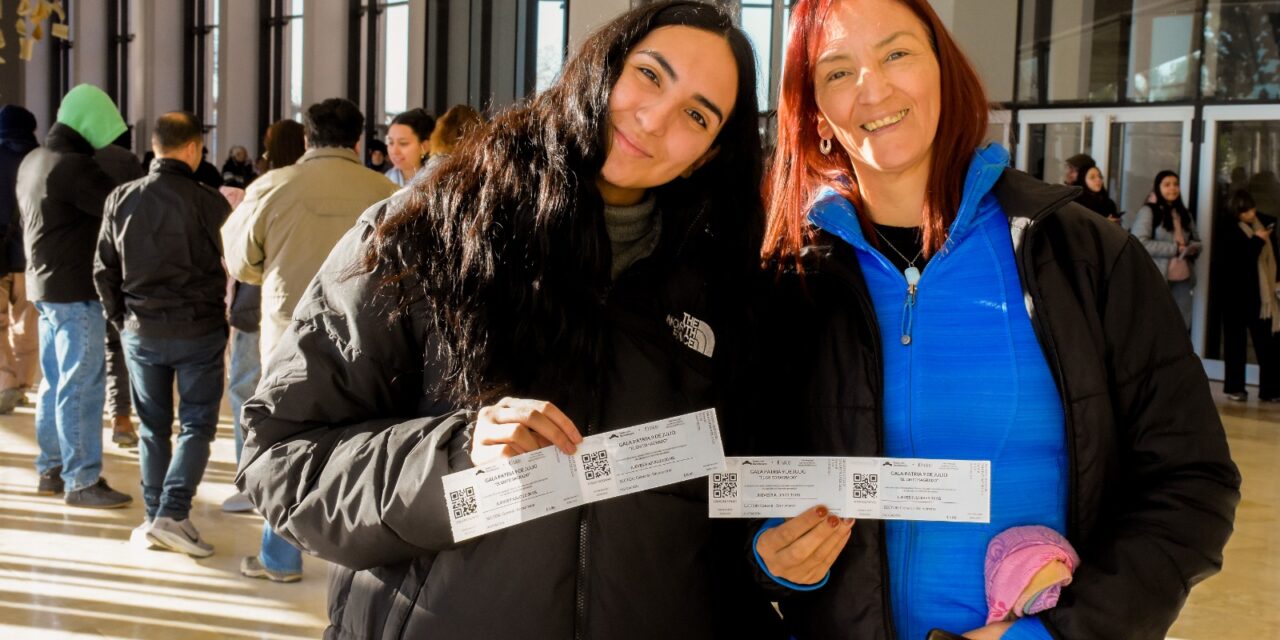 Gran convocatoria para la Gala Patria «El Grito Sagrado»: la Banda de Música de la Policía acompañó la entrega de entradas