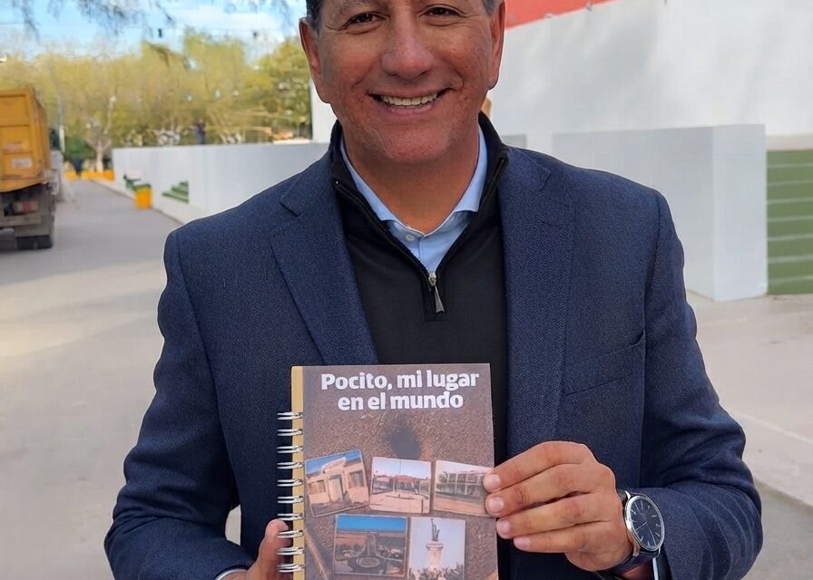 Pocito presentó su libro histórico en una feria internacional de Chile