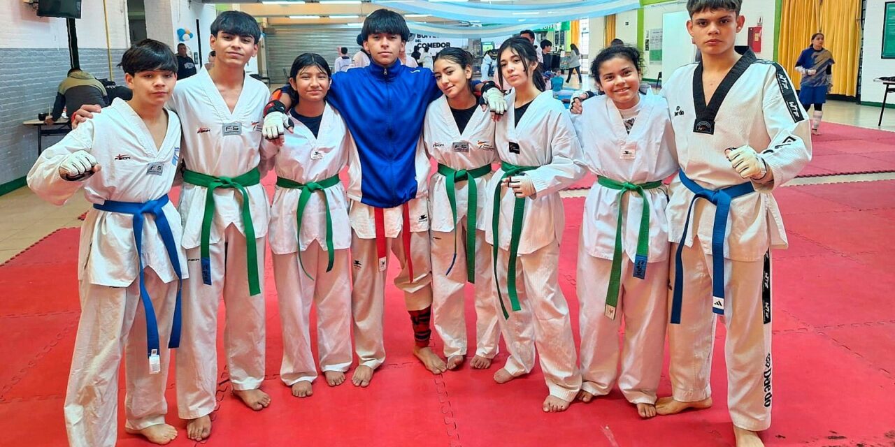 taekwondistas sanjuaninos sumaron experiencia en el Mendoza Training Camp
