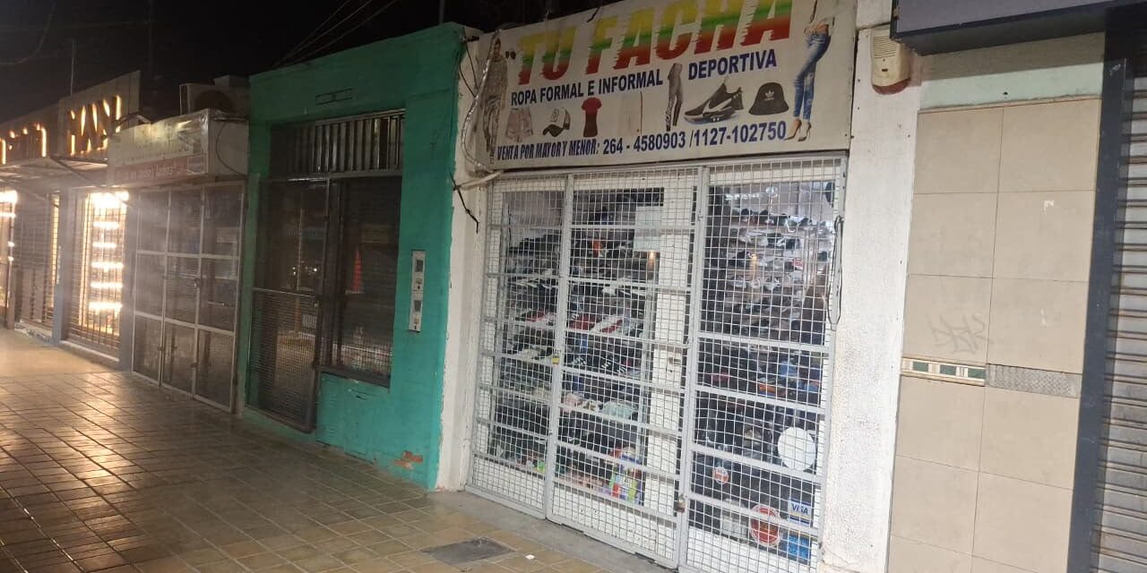 Intentó robar en un local de Villa Krause y terminó detenido