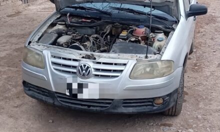 Intentó robar la batería de un auto y terminó detenido en Chimbas