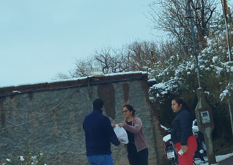 Calingasta mantiene un amplio operativo y ya concretó cerca de 700 asistencias por el temporal