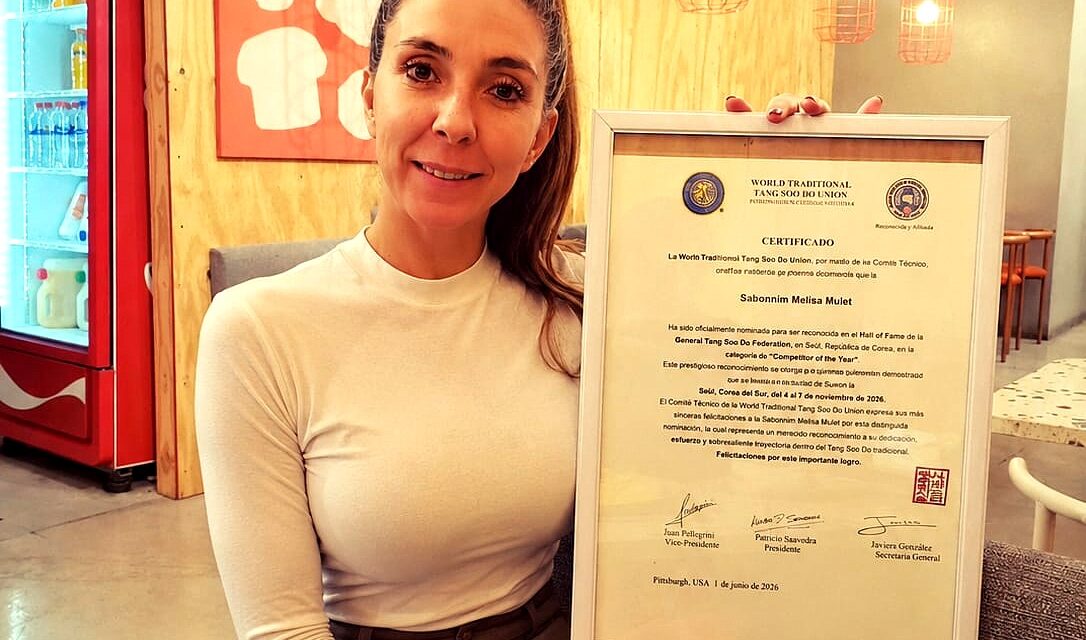 Melisa Mulet, nominada al Hall de la Fama del Tang Soo Do en Corea del Sur
