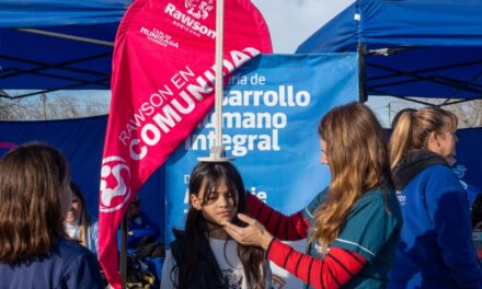 Rawson en Comunidad pasó por Sierra Morada y ya alcanzó a seis barrios del departamento