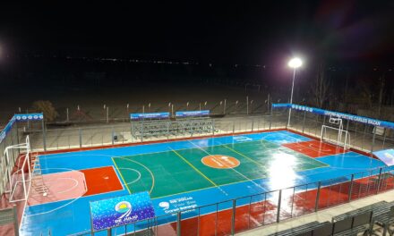 La Majadita estrenó un moderno complejo deportivo y una plaza renovada para toda la comunidad