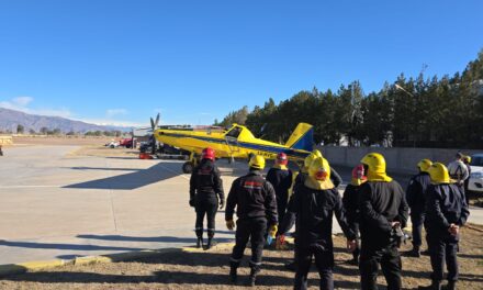 Capacitaron a brigadistas y bomberos sanjuaninos para reforzar el combate de incendios forestales