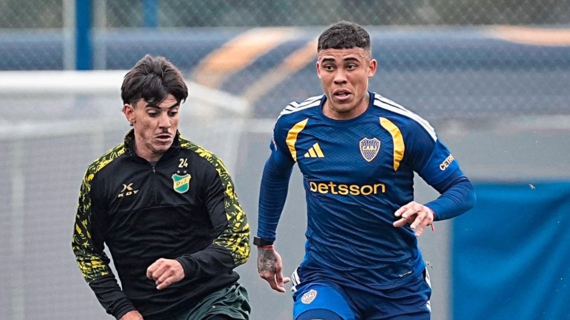 Boca jugó dos amistosos con Defensa: resultados, formaciones y video de los goles
