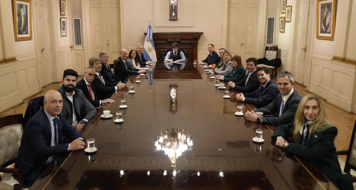 Javier Milei reunió a su Gabinete y ratificó que la reforma del BCRA se presentará las próximas semanas