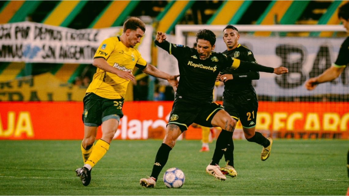 Defensa y Justicia vs Aldosivi: el Halcón igualó 1-1 ante el Tiburón en el debut del Torneo Clausura