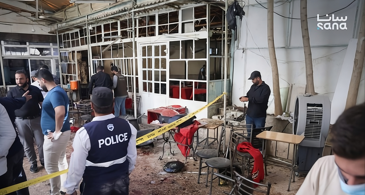 Una explosión frente al Palacio de Justicia de Damasco dejó al menos nueve muertos y 22 heridos en Siria