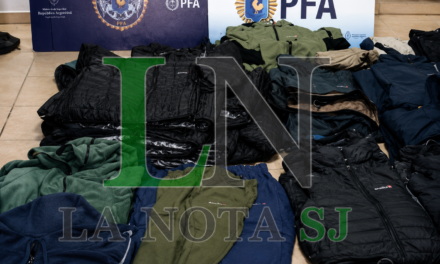 Allanamientos en comercios por presunta venta de ropa falsificada de Ansilta